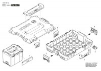 Bosch 1 605 438 1EL L-Boxx 102 Carrying Case Spare Parts